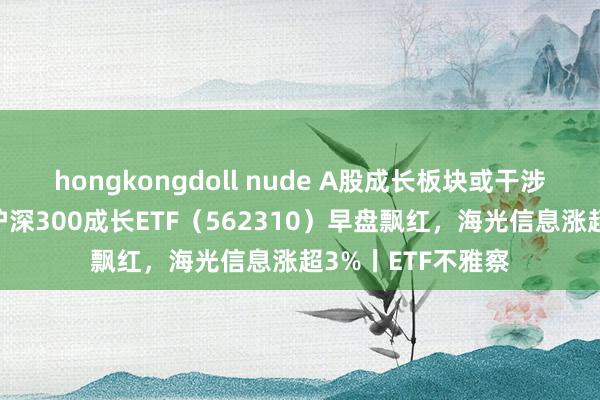 hongkongdoll nude A股成长板块或干涉积极布局时点，沪深300成长ETF（562310）早盘飘红，海光信息涨超3%丨ETF不雅察