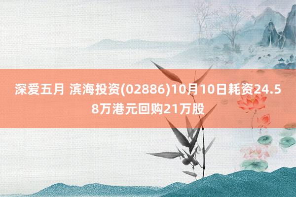 深爱五月 滨海投资(02886)10月10日耗资24.58万港元回购21万股